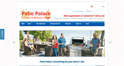 Desktop Screenshot of patiopalace.com